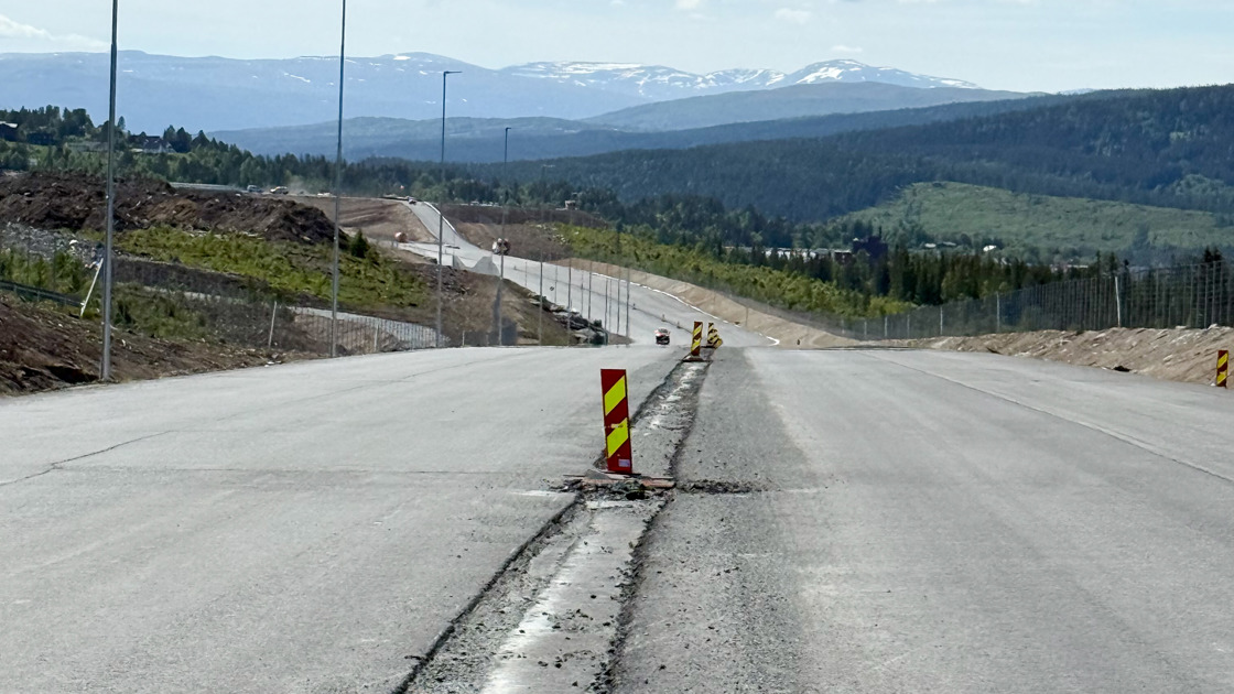 Fra nord mot sør: Berkåkkrysset