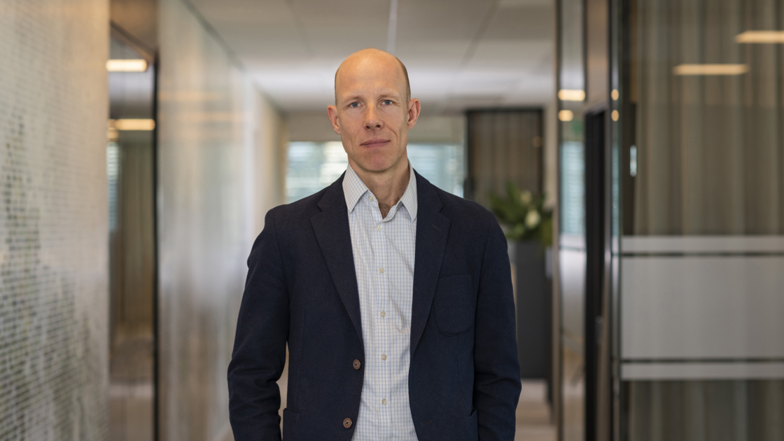 Espen Almlid, utbyggingsdirektør i Nye Veier